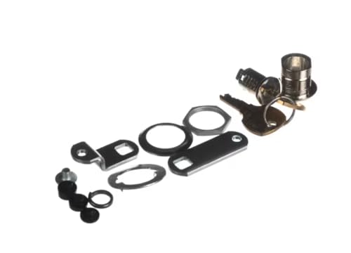 Fits Frymaster C415A Lock with Keys, RTI Waste Handle, LOV for 3FQE30U, 3FQG120, 3FQG30U
