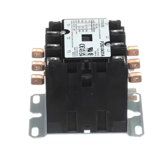 Fits Carrier HVAC 221260 M2423 Contactor, 24 Volt Coil, 50/60 HZ, 40 Amp, 3 Pole