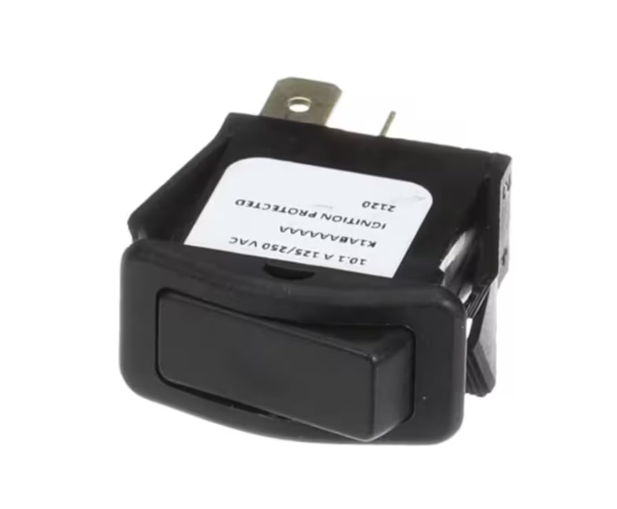 Fits Randell OTTO-03 2120 Switch, Rocker, 125-250V, 10.1A for 65348-290, 65372-290