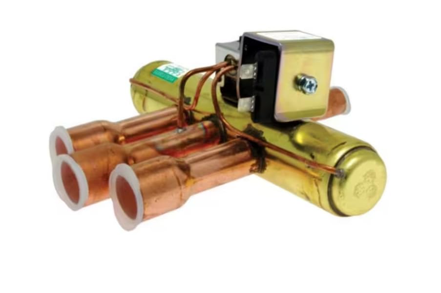 Fits Rheem SHF-20A-47-RM BX0804 2480687641 Reversing Valve, 24 Volt Coil, 6 Ton Capacity, 7/8" Suction Line, 1/2" Discharge Line for 13PCL48A01, 13PCL60A01, 13PDL48A01