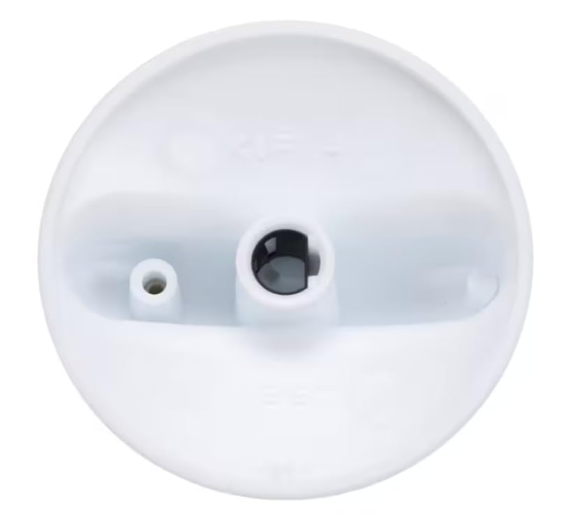 KIP 4_665 Control Knob, White, Range/Wall Oven