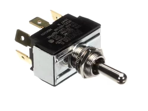 Fits Stoelting 10A 250VAC 15A 125VAC 0121-0010N 1547 Switch, Toggle, DPDT, 125V, 15A for 100C, 100CA, 100F