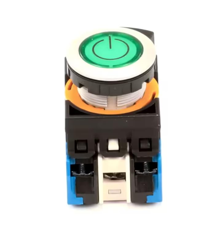 Fits Champion YW-E10R EQ. 858T Push Button Switch Assembly, On/Off, Green for 100 PRO, 100 PRO-HR, 100 PRO-VHR