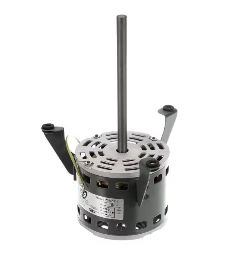 Fits International Environmental Corporation E020-70556315 270280 708808 J1215040102 Motor, Direct Drive, 208-230V, 60HZ, 1075RPM/3 Speed, 1/15HP, CCW Lead End for MPY, MXY, MUY