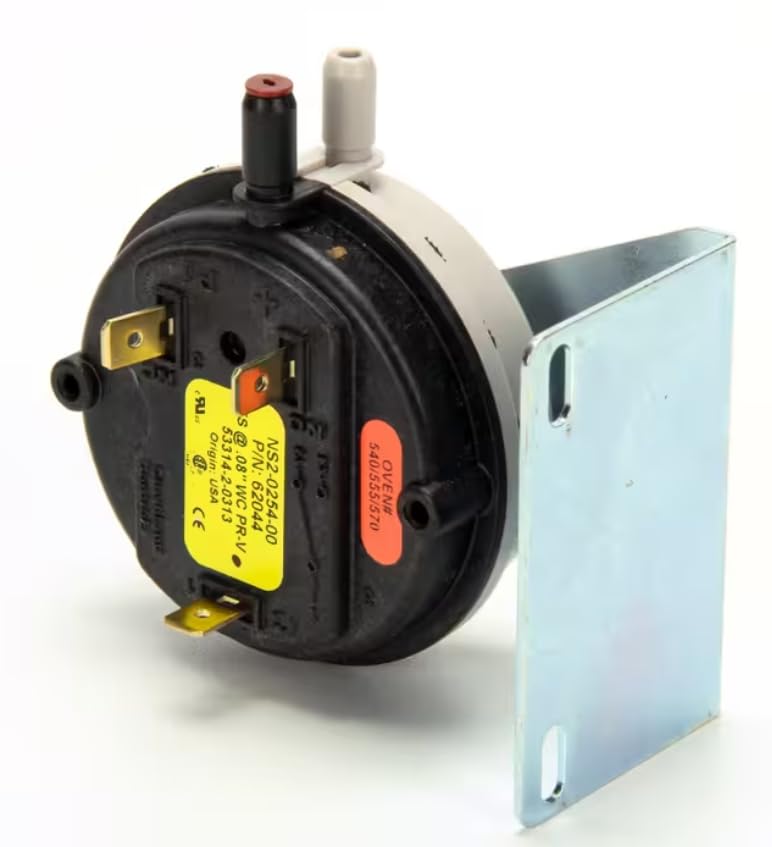 Fits Middleby 540/555/570 Air/Pressure Switch, .08 WC, Cleveland