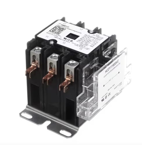 Contactor Fits Lennox HCDY1Y600VC – 3‑Pole with Auxiliary Contact, 40 A, 24 VAC, 50/60 Hz Coil