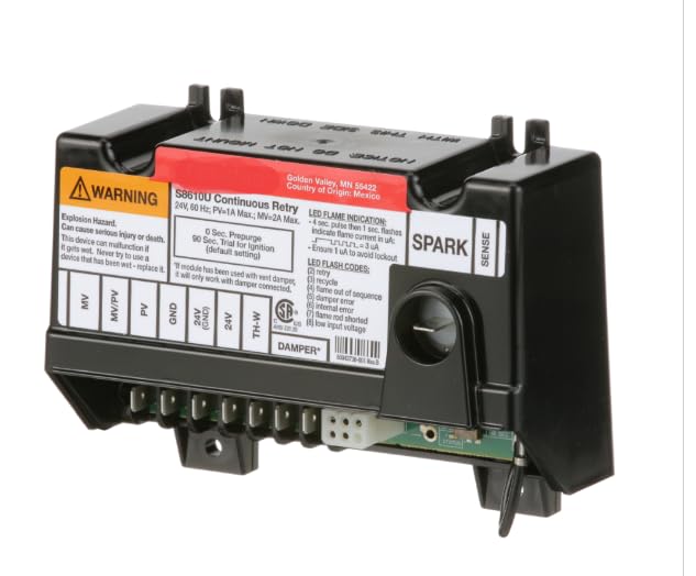 60HZ, PV=1A MV=2A 2448j67084 7721972 24V Spark Ignition Module W/Standoffs for Cleveland 24CGA10, Garland G56-PB, G56-PT