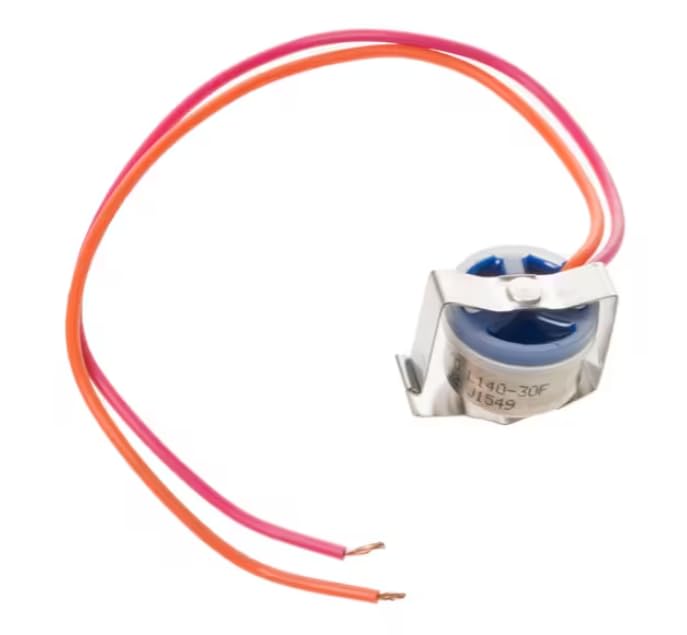 J1549 Defrost Thermostat, L140-30F, Refrigerator for GDE21EMKLRES, GNE25JGKKFBB, GYE18JEMKFDS