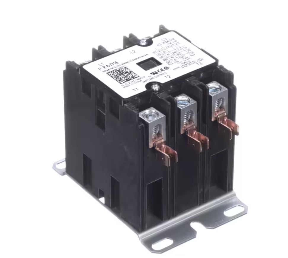 Fits Lennox 2247-142627 Contactor, 3 Pole, 24VAC 50/60HZ Coil, 40 Amp for ECH12-95-45-01, LGC300H-03, LGA090H4BS3Y