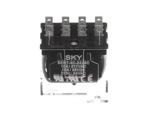 Relay Sky SKNT-4C-24VAC 24V Coil 4PDT – Fits AAON HVAC Systems 214B