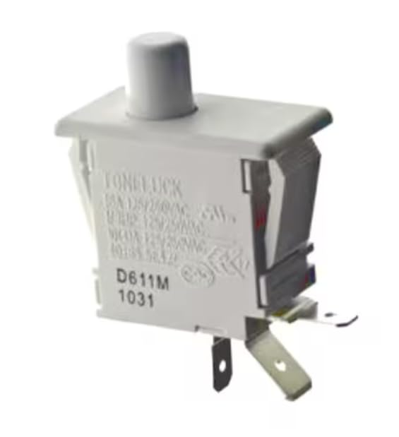 1031 D611 2050303D Switch Door, Dryer for DCCB330EG0WC, DMCD330EJ2WC, DBB3300EA1AA