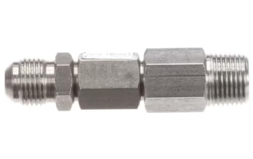 Fits Cornelius S470D ASSE 1032 Check Valve, Dual, 3/8" MPT x 5/8-18 for Large Reserve CARBONATOR