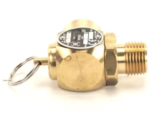 Fits Cleveland 10512 0035 Safety Valve, 25#, 1/2" x 1/2"