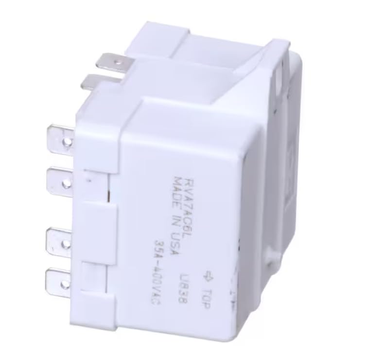 U838 Start Relay, Electrica RVA7A6L, Models DCM-300BAH/OS, Cublet Icemaker/Dispenser for DCM-300BAH, DCM-300BAH-OS