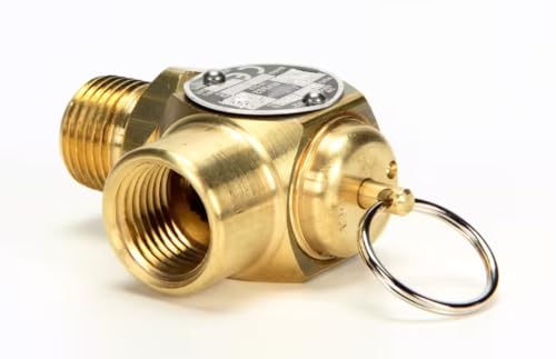 Fits Cleveland 10-S12 Pressure Relief/Safety Valve, 50PSI, 1/2" x 1/2" for HA-MKGL-100, HA-MKGL-100-CC, HA-MKGL-100-CC-T