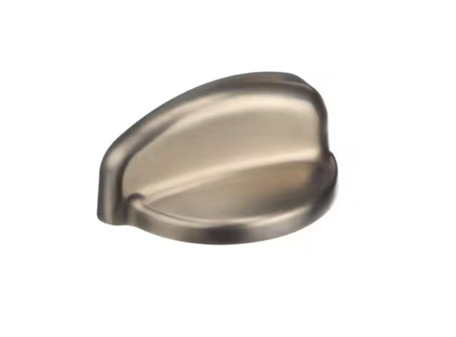 2-1 3-3 Knob, Stainless Steel Finish