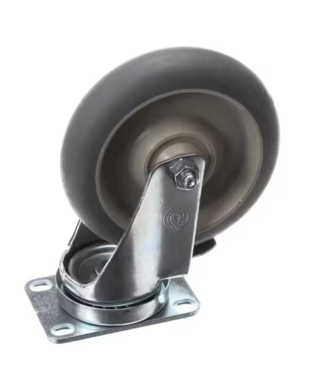 5802668 Caster with Brake, Swivel Plate, 5", Single for 97200, 97201, 97202