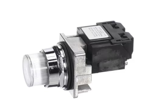 Fits LVO 52PL4EA OM/2337 A164 52AAFE 52AAENC1 Indicator Light Assembly, Clear Lens, 120V AC/DC, Watertight