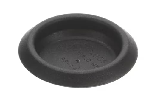 Fits Wunder-Bar 1/4 Cap, Drain Hole Access, Black, 1.60" OD, 1.23" - 1.27" Hole Size for VTT