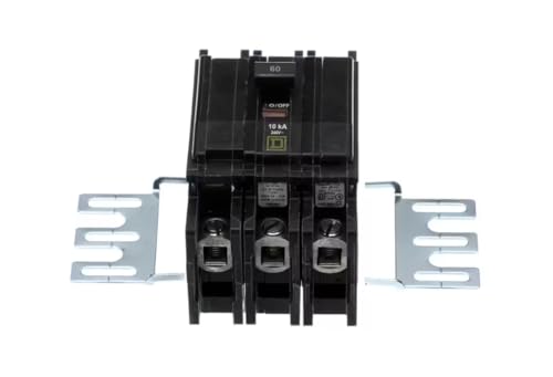 Fits York 024-41147-000 DP-4075 Circuit Breaker, 3 Pole, 60 Amp, 240 Volt for VPB18M10ED31TFS, ZJ120N18R2D5ACATR3, ZJ120N24R2B5AAA1A3