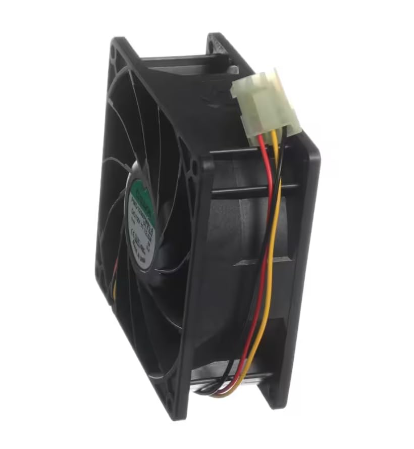 Fits Electrolux Professional B7920F ZP CLX Axial Fan, 12VDC, 12.5W, 92MM x 38MM for SPEEDELIGHT, Speedelight Flex