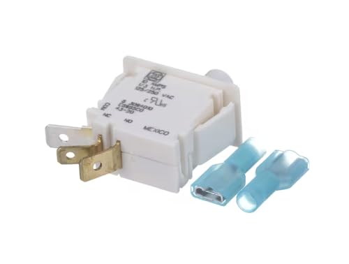 Dryer Door Switch Assembly Fits Whirlpool 3094010, E6965C0 – SPDT, 125/250V, 10A