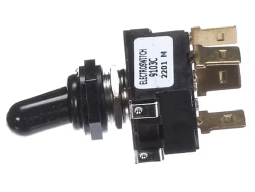 Fits Crown Steam 2201 M Switch, Toggle, DPST, Replaces 4-S101 for BLP-G, SC-3S, ELT-60F