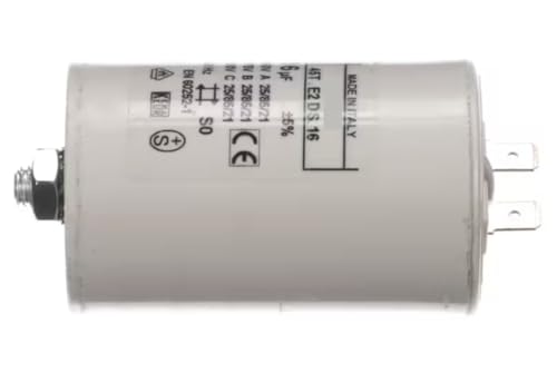 Fits Fri-Jado 45T.E2DS.16 60252-1 Capacitor, Round, 450/475/500V, 50/60Hz, 16µF