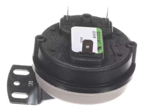Fits Reznor IS20310-5473 2230/B 204327 Pressure Switch with Bracket, SPDT, Green Label RZ204327