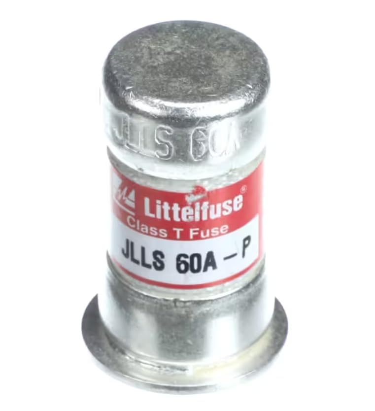 Fits Trane Littelfuse Class T Fuse 0125623 Assembled in Mexico Fuse, Fast Acting, 60 Amp, 600VAC, Class T