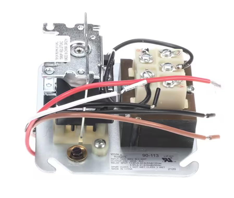 Fits York 2120 90-340Z 36LRA 04X21H Wet L37-811 Fan Control Assembly, 120 Volt Primary, 12 Volt Secondary, 40VA for 6MH05, 6MH06, 6MH11