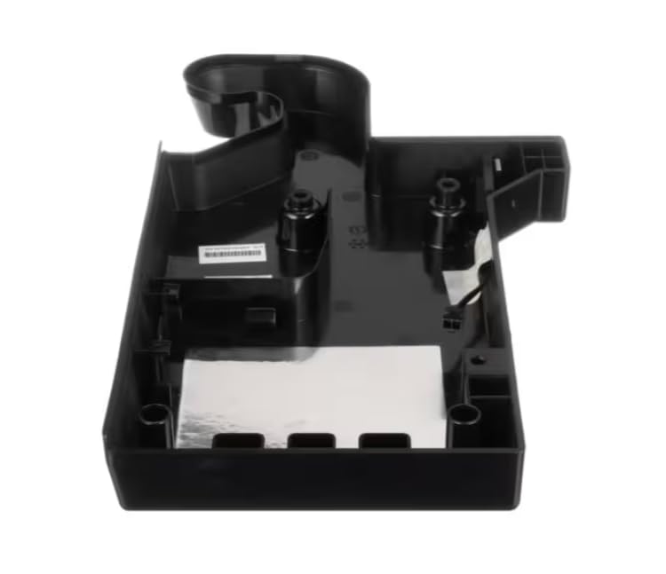 W10772363 A W10637347 A Hinge Cover, Black, Refrigerator