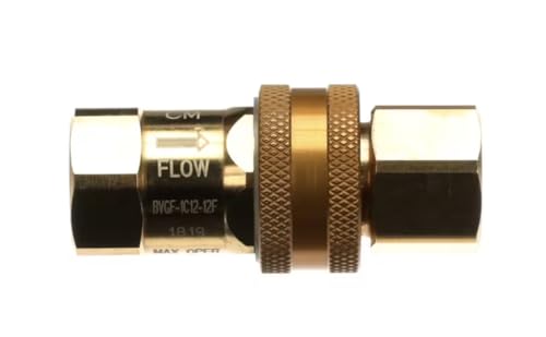Fits T&S Brass 1819 BVGF-1C12-12F Quick Disconnect, Appliance, 3/4" NPT Female Threads for AG-5C, AG-5D, AG-5E