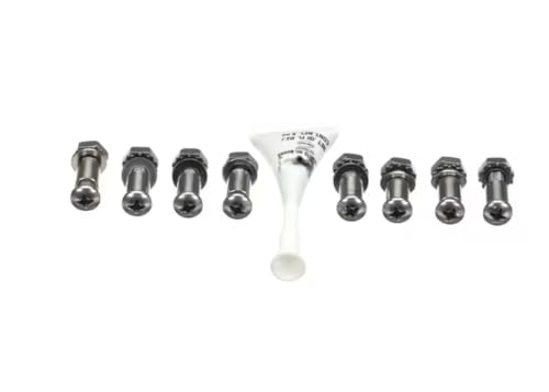 Fits Prince Castle 62005 1979697 Hinge Pins, Set of 8 for DCFT-BKUK, DCFT-BKEU, DCFT-BKAU
