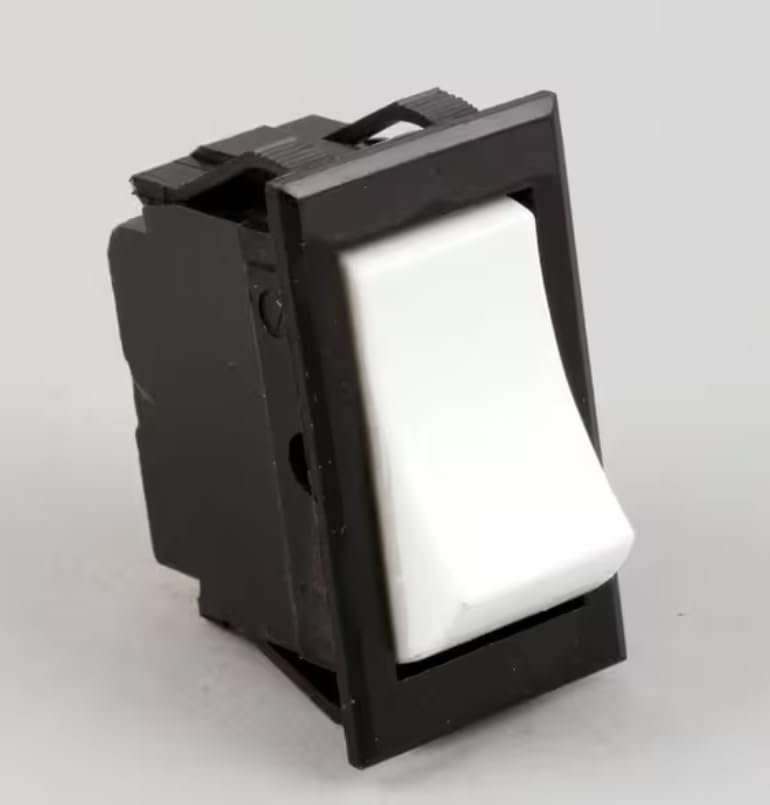 Fits Garland 1102R 10A, 250VAC 15A 125VAC 3/4 HP 125-250VAC Switch, Rocker, SPST, On/Off for ECO-E-10, ICO-G-10-M, G56-PT