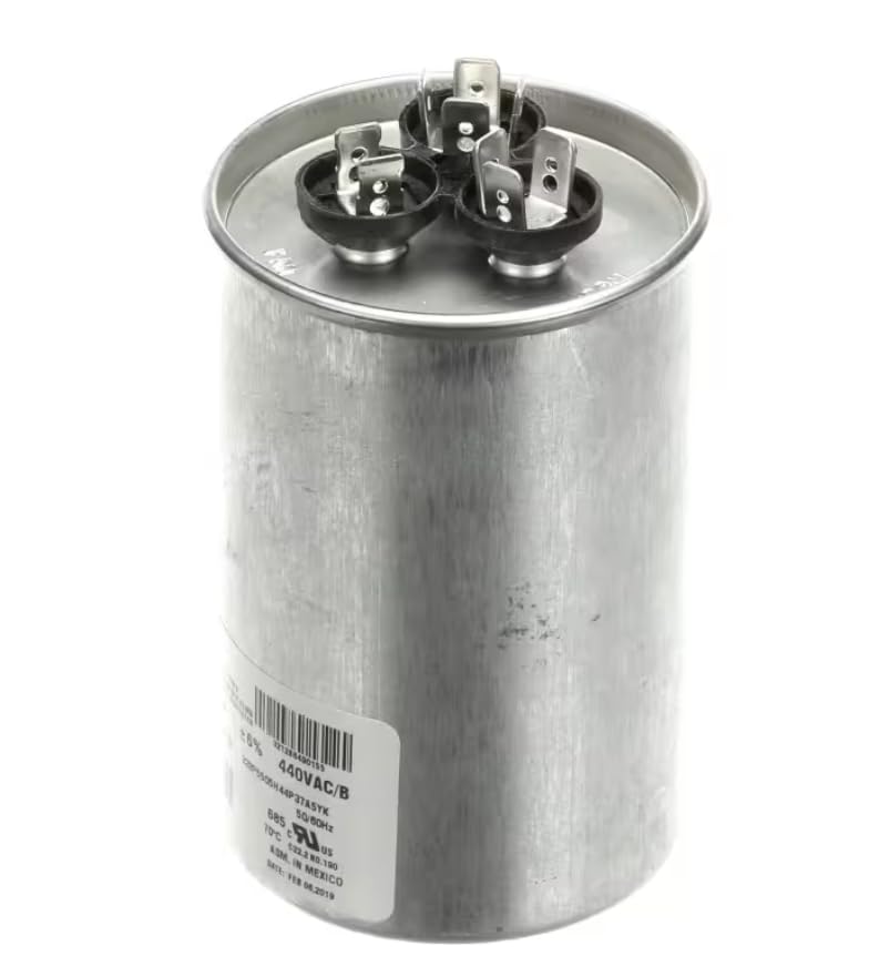 Fits York 32128649155 6928 328P5505H44P37A5YK 685 Capacitor, Dual Run, Round, 440V, 55uF for 6MF26, 2DF0402, 1HA0451