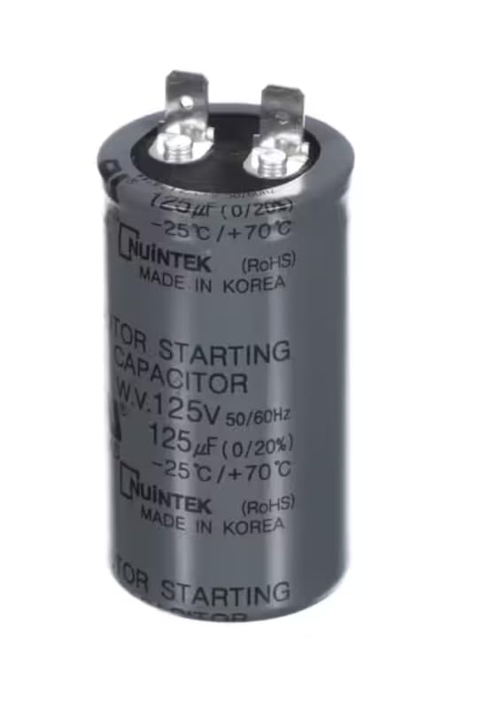 Fits Turbo Air 50/60HZ Capacitor, Start, 125uF, 125V NF21K5111CW Compressor
