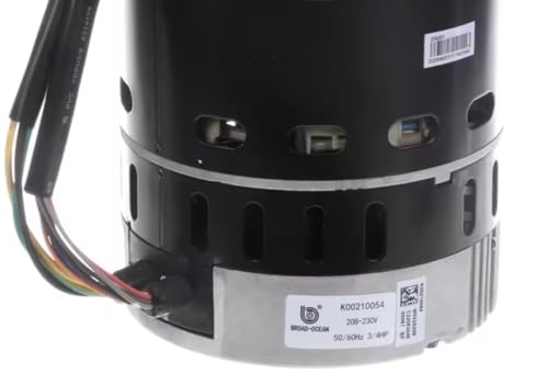 Fits Carrier HVAC ZWK70200A3052 Blower Motor, 208-230 Volt, 50/60HZ, 3/4HP, 1050 RPM, CCW