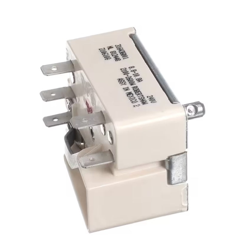 Frigidaire 316436001 Nl 812448 Infinite Switch, 240V, 8A