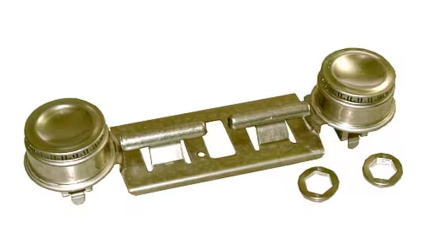 34 18 Top Burner Assembly, Double, Front & Rear, Range for AGBS300EP1BB, AGBS300EP3BB, AGBS300EP1WW