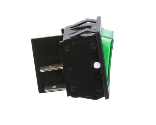 "16A 250V Green Rocker Switch T1325 10(8)/250~5E4 20(4)/250~5/120A 250~1835. 15A 250VAC 1 HP R142 for Delfield 27000, 27002, 27007 "