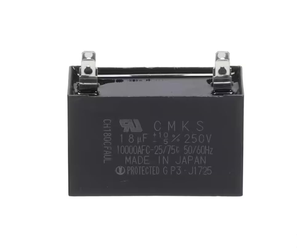 Fits Frosty Factory G P3 J1725 Capacitor, Gear Motor, 250 Volt, 50/60HZ, 18uF for 113A, 117A, 217A