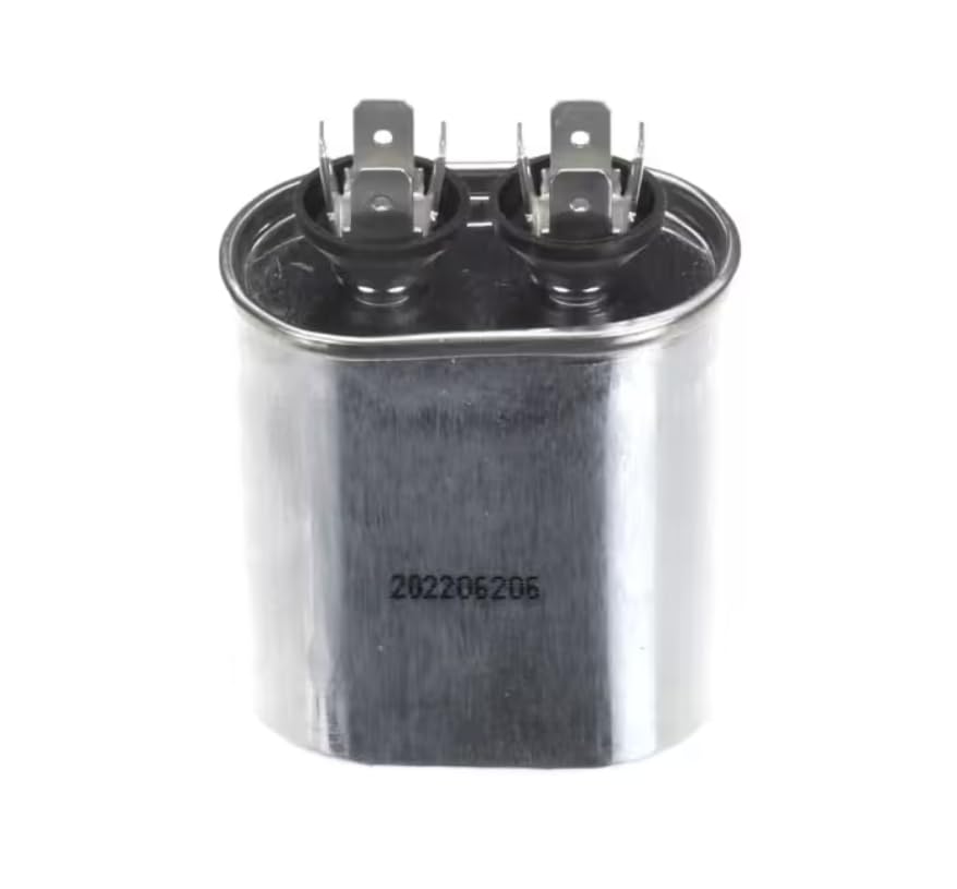 Fits Daikin 202206206 HCKS050V440999Z E223457 K2822 Capacitor, Run, 440 Volt, 50/60HZ, 5 MFD, Oval