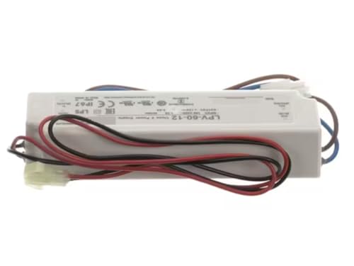 Fits Kelvinator R-41027766 IP67 GB84489357 Transformer/LED Power Supply, 100-240VAC to 12VDC for KCBB48SB, KCBB72GB, KCBB48GB
