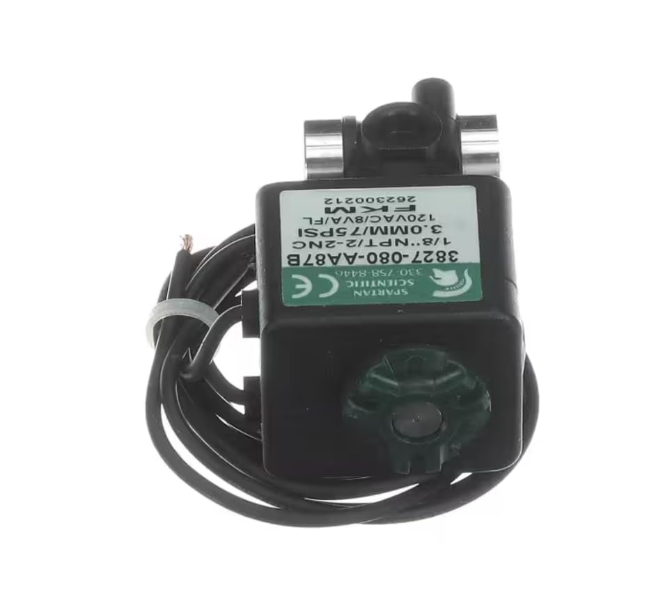 Fits Carter-Hoffmann 330-758-8446 3827-080-AA87B 262300212 Solenoid Valve, 120 Volt