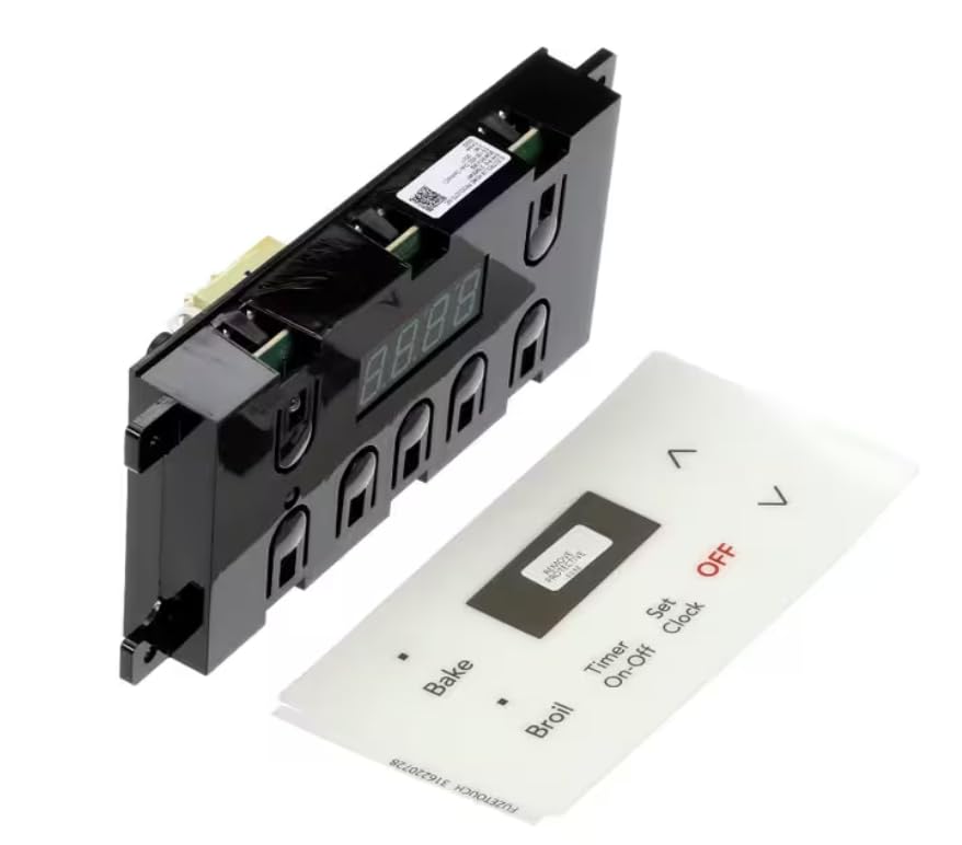 REV009 ES-100 2140 00211 SG02 PCB-0037 REV C 3/2006 E236256 Controller with White Overlay, Electronic, Clock/Timer, ES100, Wall Oven for FGB24L2ASA, FGB24L2ASB, FGB24L2ASD