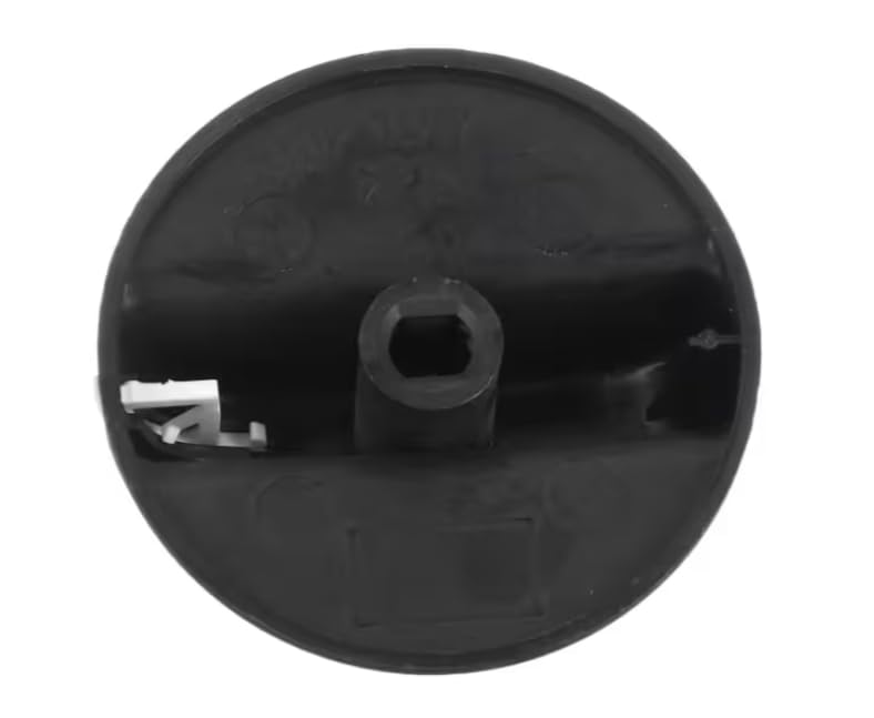 KIP 1U17 3 Knob, Infinite Switch, Top Element, Black, Range