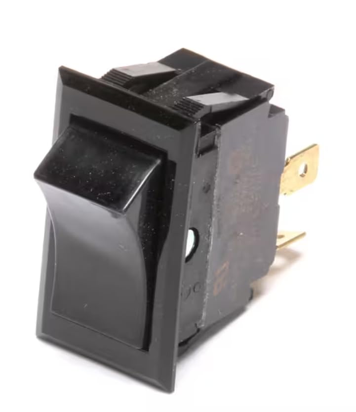 Fits Hobart 4 2A L 1521 1/4HP Switrch, Rocker, DPST for C44AW, C44A, C54A