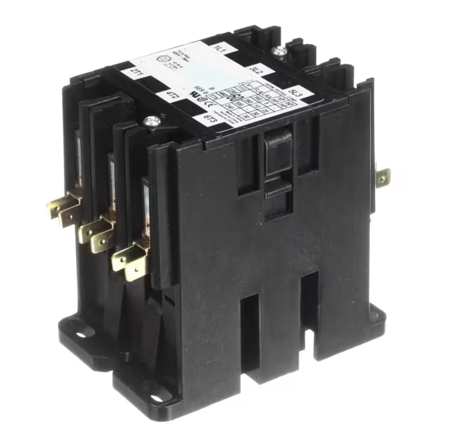 Fits AAON 9998DA2V09 Contactor, 3 Pole, 60FLA, 208-240V 50/60HZ Coil