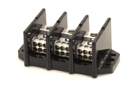 Fits Jackson 73004 1325 4-14 Terminal Block, 3-Pole, 600V, 175AMP for AJ-44CEL, AJ-64CS, AJ-100CS